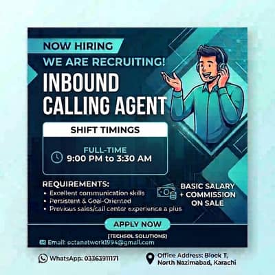 Inbound Calling Agent for call center