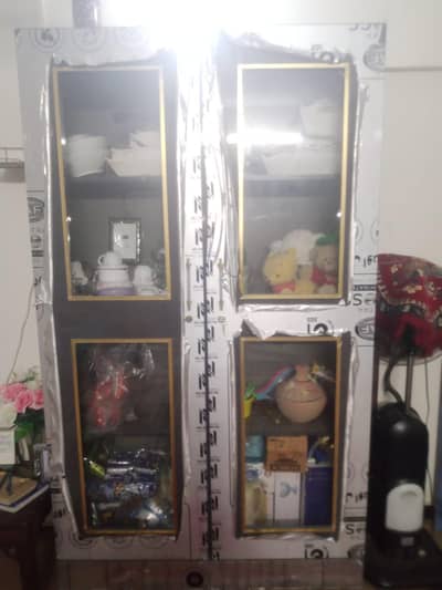 crockery cabinet two-door showcase/Divider