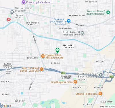 Commercial plot for sale in khayaban e Amin socity