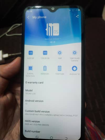 Tecno Pouvoir 4 Pro