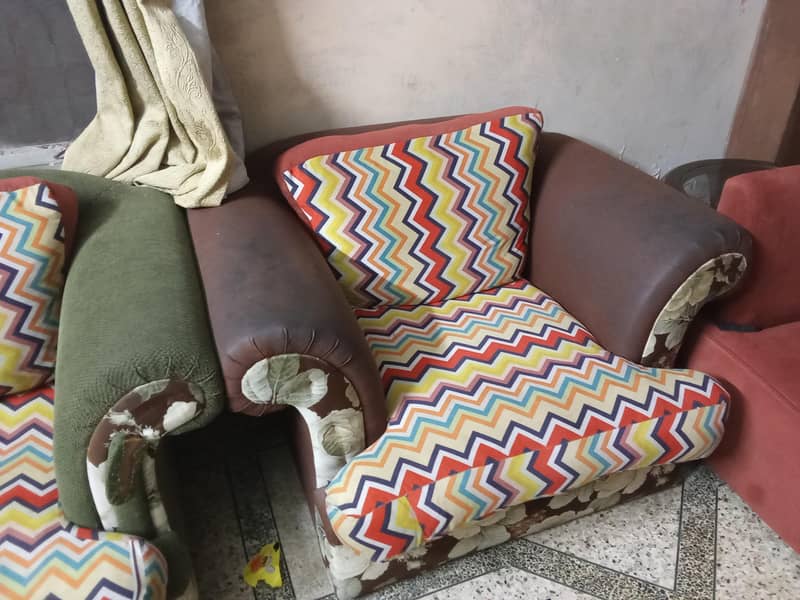 used sofa set. 1