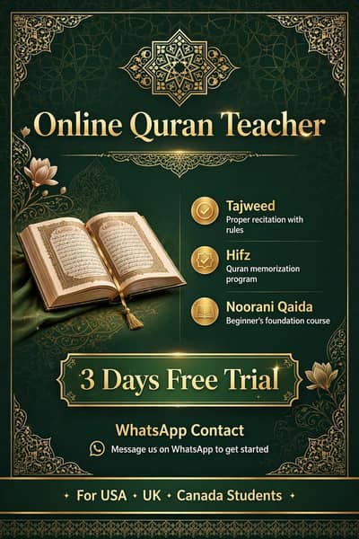 online Quran teacher tajweed hafiz