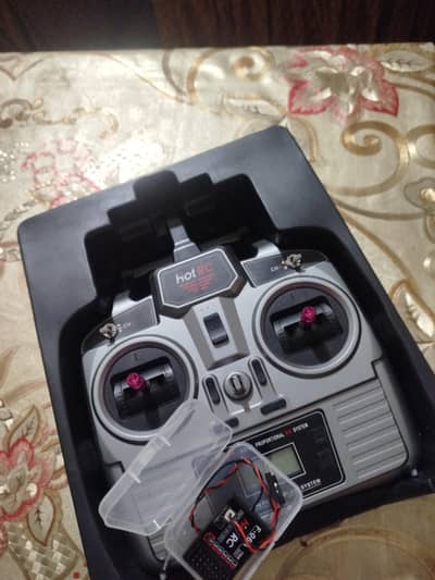 complete setup of DIY RC airplane