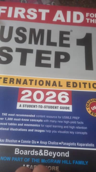 First Aid USMLE Step 01 Book For SaLe