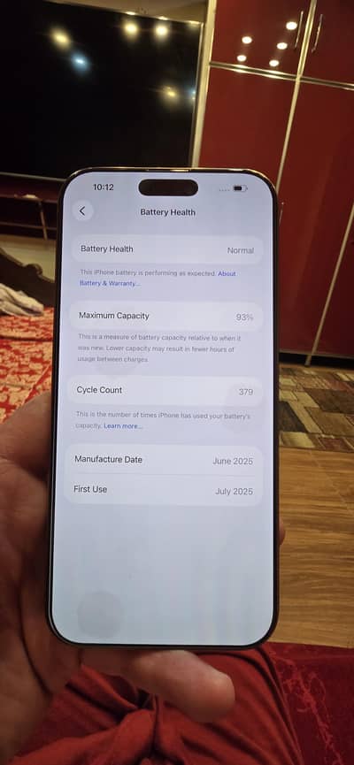Apple iPhone 16 Pro Max 256 gb official pta desert titanium with box