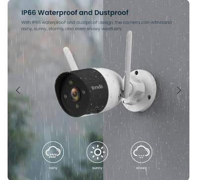3 megapixel IP camera