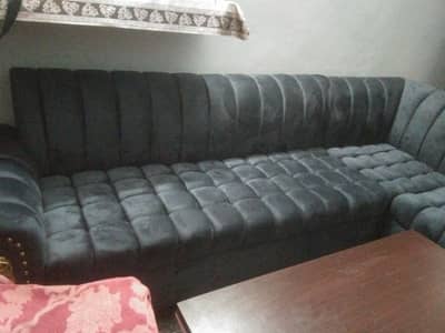 l shaped 7 seater sofa set luxury sofa set bubble