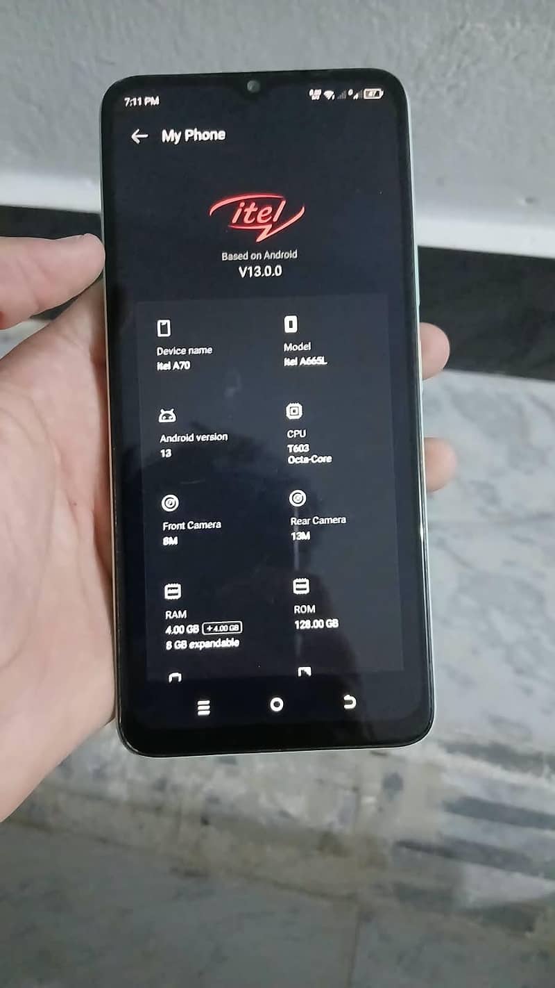Itel A70 4