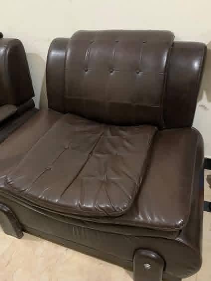 brown leather sofay 2