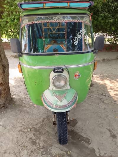 new Asia CNG rickshaw