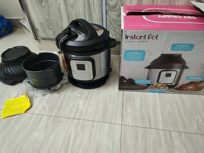 Brand New Instant Pot Duo Crisp + Air Fryer (8-Qt) – USA Imported