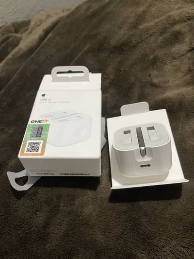 Apple charger adapter original box for sale 1 month use