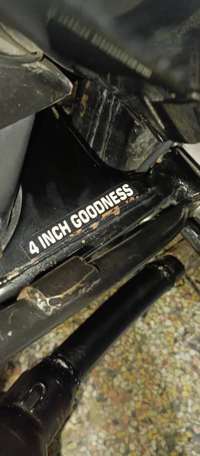 YAMAHA YBR EXTENDED SWING ARM(READ DESCRIPTION)