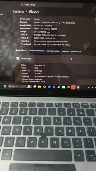Laptop for Sale – Excellent Condition