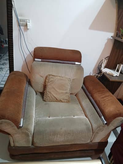 sofa set of 6 seater with tables