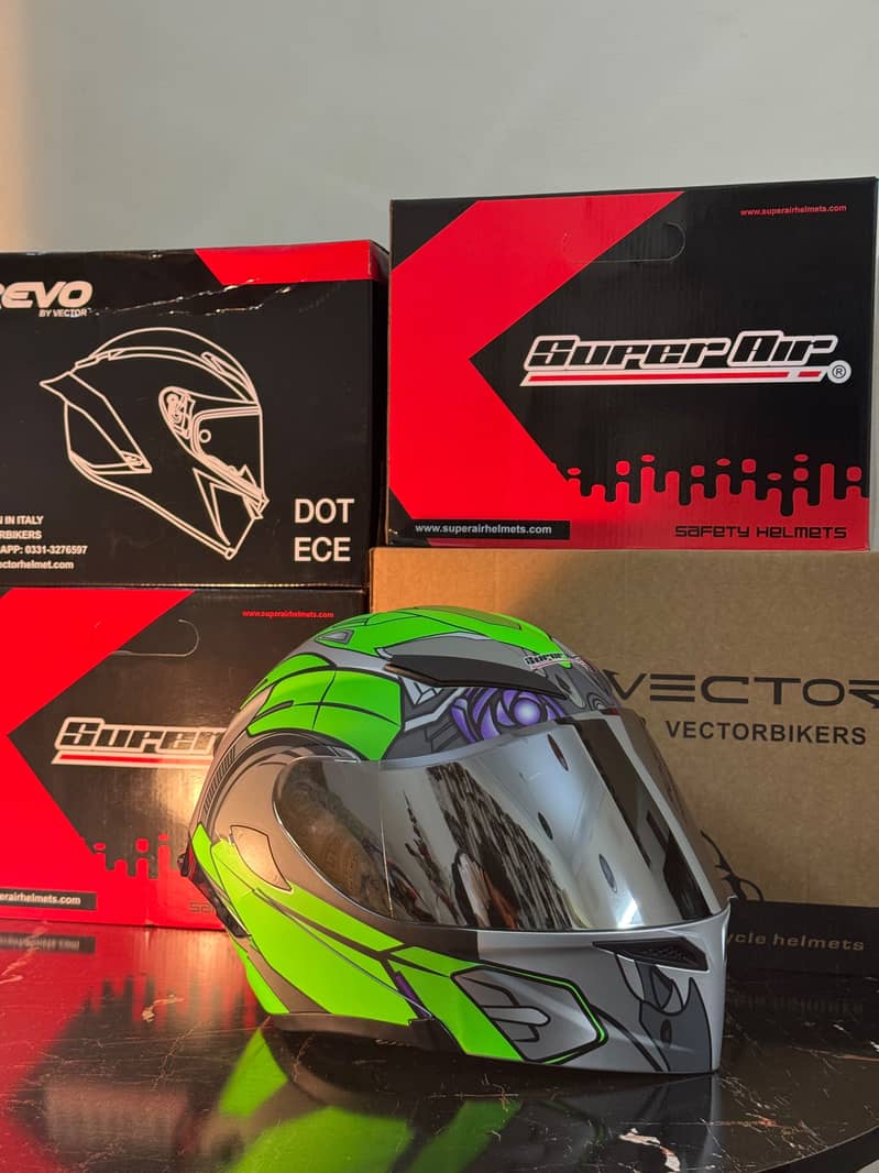 Super Air 902 Helmets DOT Proof 7