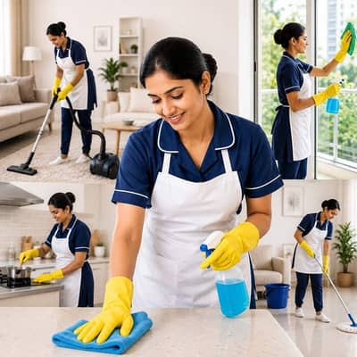 Job for kaamwali female Maid kaam wali bahria town phase 8 rawalpindi