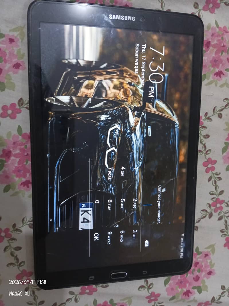 Samsung tab E 0