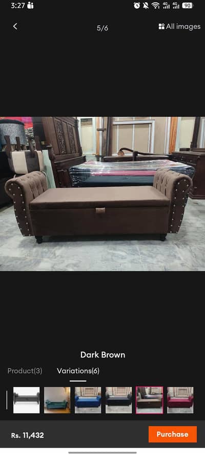 Sofa seethi 2 seater brand new