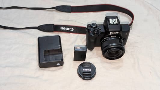 Canon M50 Mirror less Camera With Kit lens