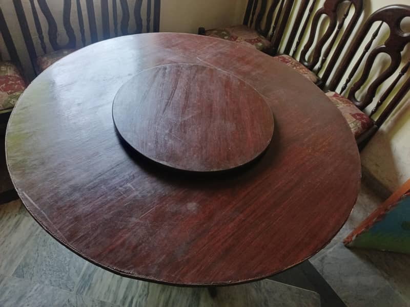 DINING TABLE SET 6 CHAIRS 1