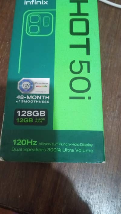 Infinix Hot 50i with box