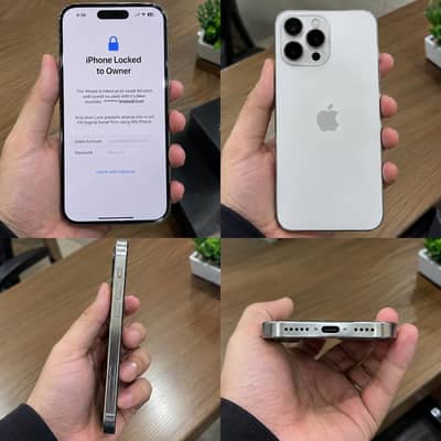 iPhone 16 Pro Max 512GB White Titanium | iCloud Locked