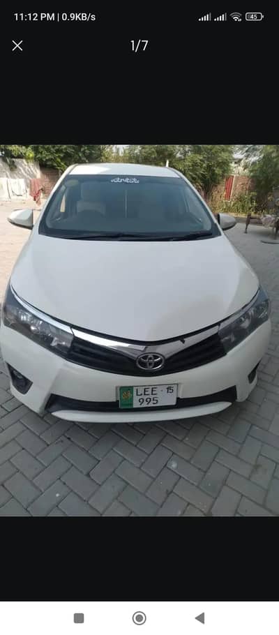 Toyota Corolla GLI 2015