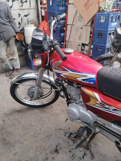 Honda CG 125 Hyderabad number