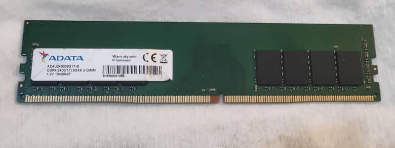 8gb Ddr4 2400MHZ ram for sell || Adata Ram for sale