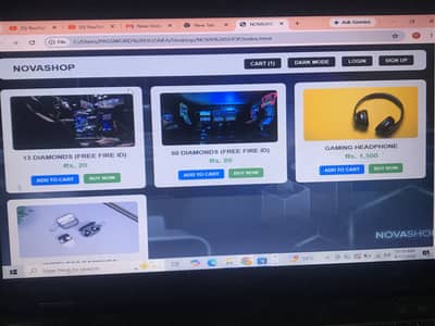 A SELLING WEBSITE  FOR SALE ONLY 2500