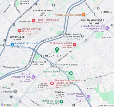 Flat Available For Sale Gulshan-e-Iqbal Block 13 A