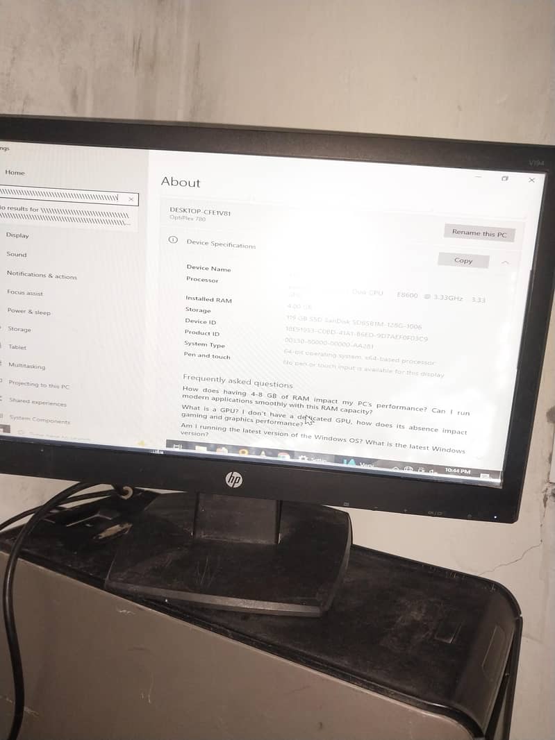 Dell Optiplex 780 Complete computer set 5
