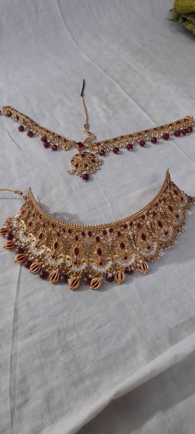 bridal jewellery set
