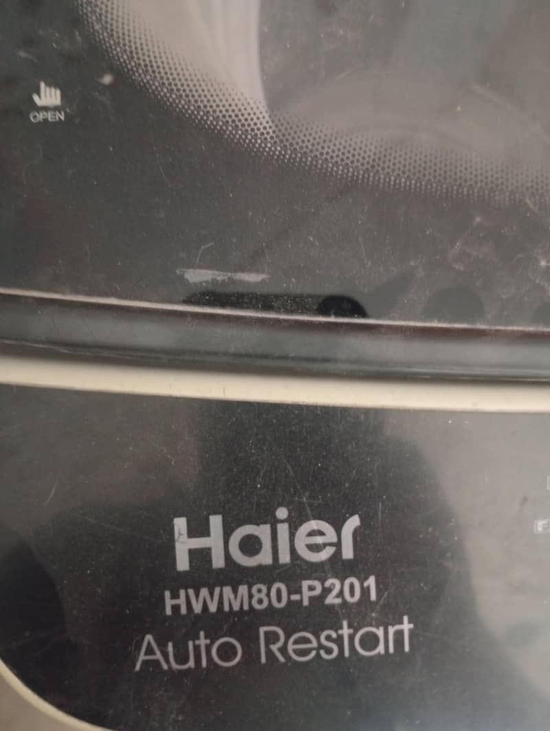 Haier waching machine automatic 0
