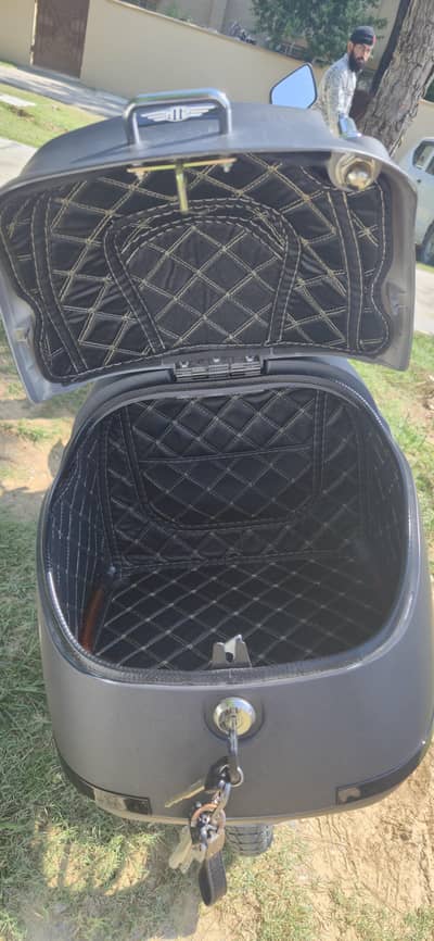 Zero meter Motorcycle Luggage Box