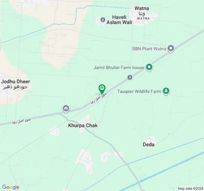 28 KANAL CORNER LAND FOR SALE MAIN SUE-E-ASAL ROAD