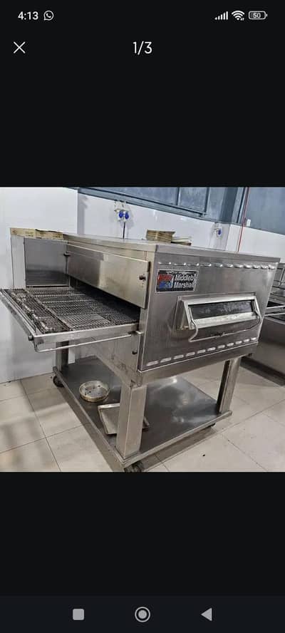 pizza conveyor oven Lincoln 32inch total original with warranty