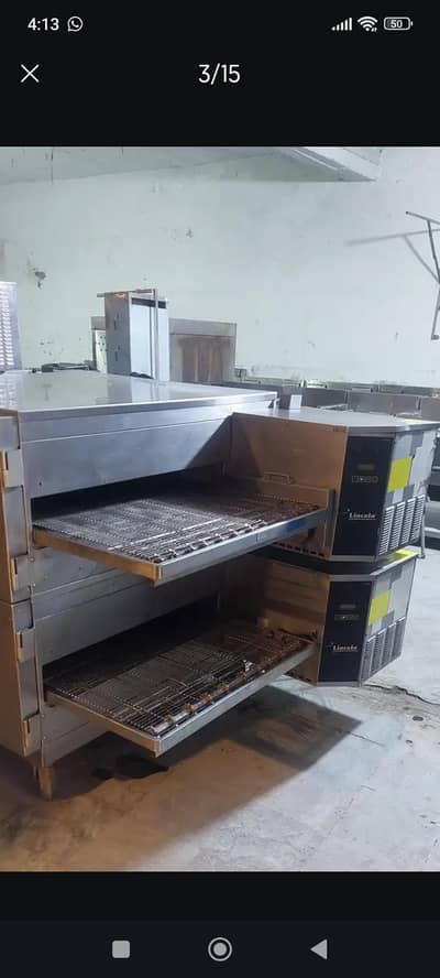 pizza conveyor oven Lincoln 32inch total original with warranty