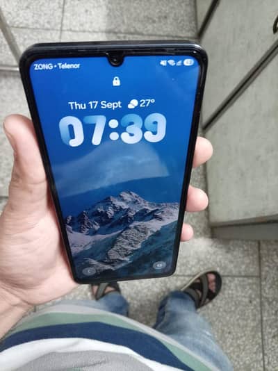 Samsung Mobile A07 Complete Box