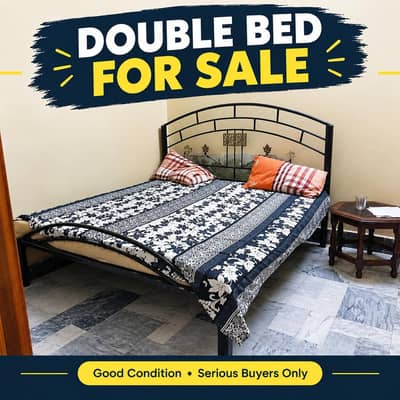 Double bed for sale Good condition