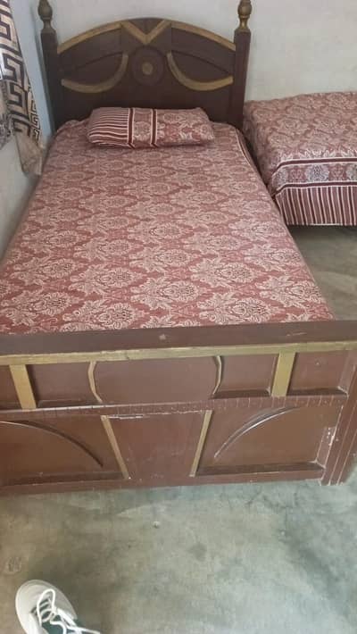 2 single bed