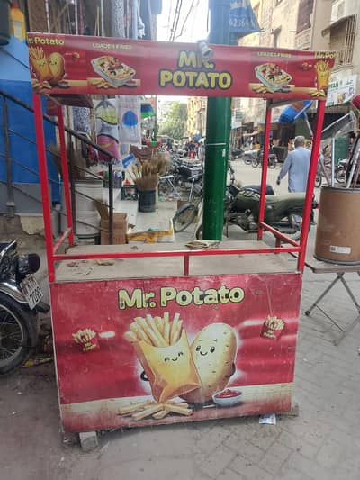 Fries Stall Chips Cabin and All Acessories