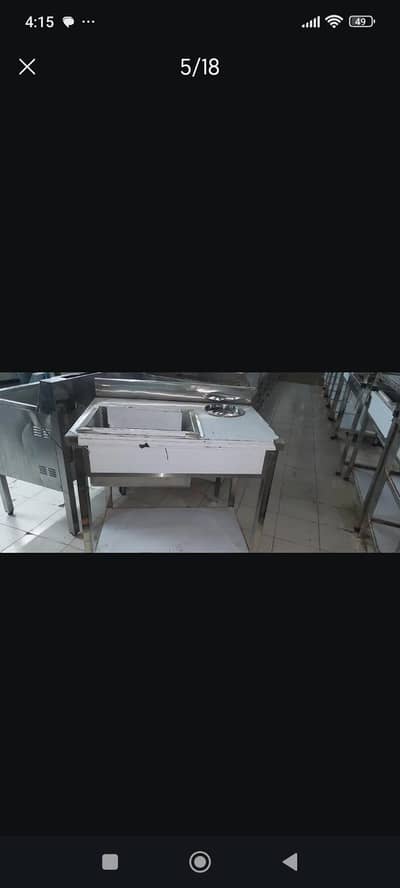 Breading table pizza conveyor oven Lincoln Gasro jk G&k Queen