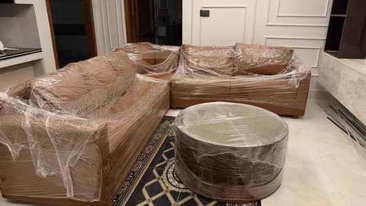 Sofas Beds side tables Chairs Coffe table L Shape 7 Seaters