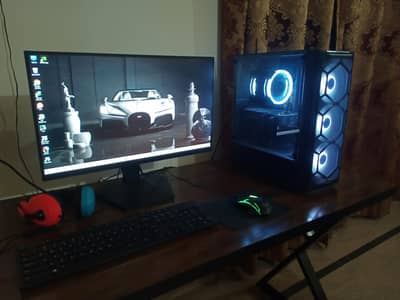 Gaming PC Setup | Ryzen 5600 | RTX 5060 | 165Hz Monitor