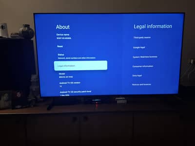 Sony 4K TV Model 65X80L