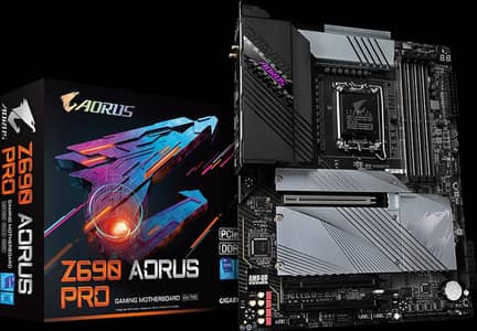 full gaming PC DDR5 motherboard Asus Z690 pro