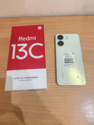 13c Redmi 10/10 Condition With Box like Brand New 6Gb ram  128 GB ROM