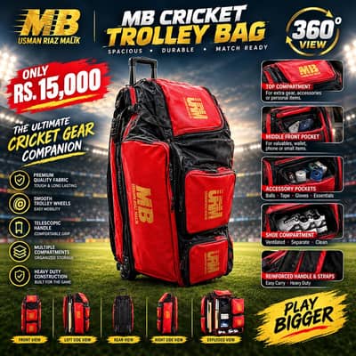 CRICKET ACCESSORIES BAG / GLOVES HIGH QUALITY